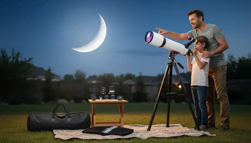 Einsteiger Teleskop: Der erste Blick ins All