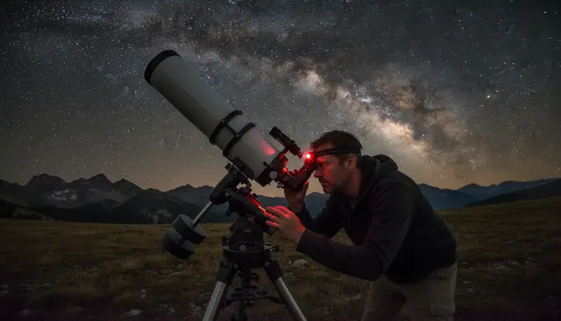 Polsucher: Präzise Ausrichtung für die Astrofotografie