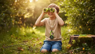 Welt entdecken mit Kinderfernglas