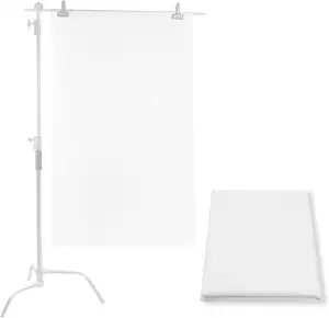 Selens 1x1,7M Diffusor Stoff Nylon Seide Weiß Diffusion Nahtloser Lichtmodifikat