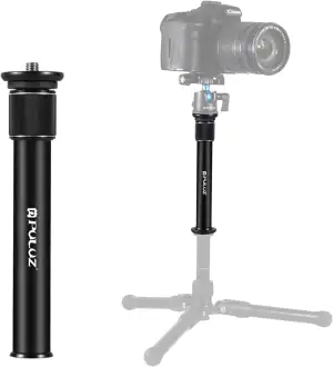 PULUZ Stativverlängerung, 31cm Tripod Extension, Kamera Stativ Verlängerung mit 