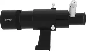 Omegon Sucherfernrohr 9x50 beleuchteter Sucher, schwarz