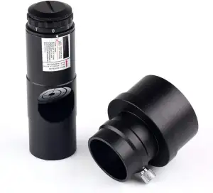 Teleskop-Laser-Kollimator 1,25 Zoll, Bysameyee Kalibrator mit 2 '' Adapter für N