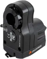 Celestron 94155-A Fokusmotor für Schmidt-Cassegrain-, EdgeHD- und RASA-Teleskope – ermöglicht elektronisches Fokussieren, bringt Himmelskörper in scharfen Fokus, Schwarz