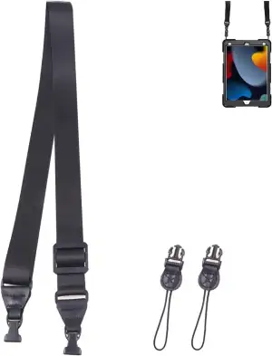 Stück Verstellbarer Schultergurt mit Schnellspanner, Ersatz Nylon Trageriemen für iPad, Kamera, Fernglas, Computertaschen Laptop, Handyhülle, Kuriertasche, Taschen