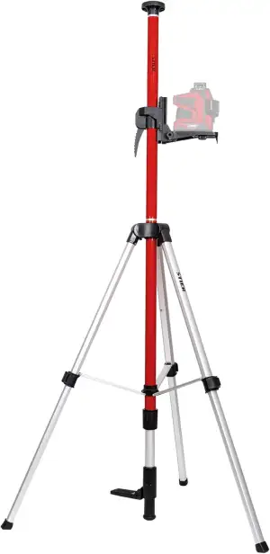 STIER Teleskopstange für Kreuzlinienlaser 360 cm, Lasermessgeräte & Zubehör, 20 