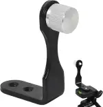 Universal Fernglas-Stativ-Adapter, L-Halterung, Metall-Stativ-Montageadapter, 50 mm, mit Doppelgewinde (1/4 Zoll) für Ferngläser, Teleskop-Kameras