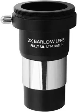 Barlowlinse 2X, 3,2 cm (1,25 Zoll) vollständig mehrfach beschichtetes Metall Bar