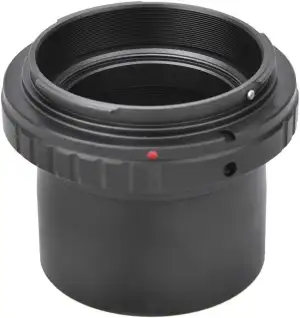 VBESTLIFE T2- Adapterring, 2 Zoll Metall Teleskop Adapterring Objektivkonverter 