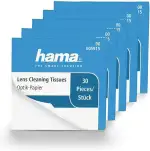 Hama Optik Reinigungspapier (Linsenreinigungspapier, Tücher zur Reinigung von Kameralinse, Objektiv, Filter, auch für Ferngläser, Brillen, Reinigungstücher für empfindliche Oberflächen) 150 Stück
