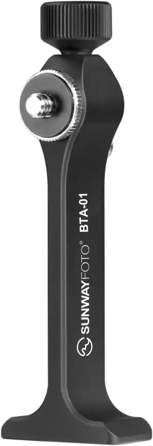 SUNWAYFOTO BTA-01 Fernglas-Stativ-Adapter-Zubehör, mit Arca-Swiss-Platte und 1/4