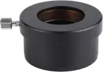 Teleskop-Okular-Adapter 2 Zoll auf 1,25 Zoll, Schwarzes Metall, Teleskop-Okular-Montage-Adapter, ...