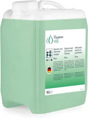Hygiene VOS Neutral- und Allzweckreiniger Pura 10  Liter - pH-neutral, Citro-Duf