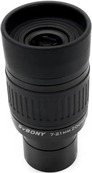 Svbony SV135 Zoom-Teleskop-Okular, 1,25 Zoll, 7–21 mm Zoom-Okular, 60 Grad weite