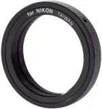 Celestron 93402 T-Ring Adapter for Nikon Digital Cameras, Black
