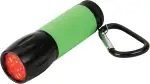 Carson RedSight Pro Rotlicht Taschenlampe mit Leuchtgriff, 2 Helligkeitsstufen und Karabinerhaken - ideal für Sternengucker, Camping, Outdoor (SL-33)
