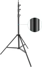 NEEWER Heavy Duty Light Stand Metall 13ft/4m verstellbares Fotografie Stativ mit eingebautem Fede...
