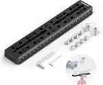 NEEWER 230mm Schienenleiste Vixen Stil Schwalbenschwanzplatte, Metall Sattel mit M6 1/4 Zoll 3/8 ...