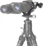 SUNWAYFOTO CC-09 Universal Fernglas-Stativadapter Super Clamp mit Arca Swiss Adapter, kompatibel mit Allen Stativen, 1/4 und 3/8