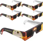 LUNT Sonnenfinsternisbrille - ISO 12312-2 geprueft - Sichere Sonnenbeobachtung - Augenschutz fuer...