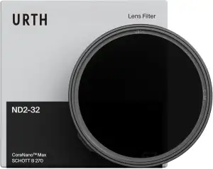 Urth 52mm ND2-32 Variabler ND-Filter (Pro) - Professioneller 1–5 Blendenstufenbe