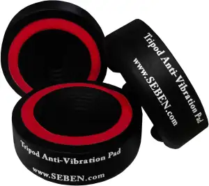 Seben Schwingungsdämpfer/Antivibration Pads für Teleskop und Stativ TAVP1
