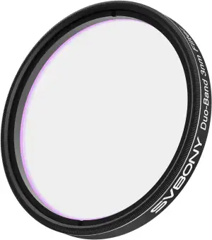 Svbony SV220 Teleskop Filter, H-Alpha & OIII, 3 nm Dualband 2" Nebelfilter, mini