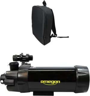 Omegon Maksutov Teleskop MC 90/1250 OTA | Kompakte Bauweise | Starke Vergrößerun