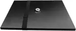 Projektor-Bodenständer, Laptop-Stativ, Universal-Ablage, dicke rutschfeste Unterseite, für Projektoren, Monitore, Laptops (schwarz)