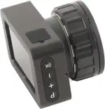 Teleskop -Okulare Kamera Hochauflösend 4K Elektronisches Okular mit 3 Zoll Farbdisplay für Astronomie und Vogelbeobachtung von Aluminiumlegierung 236g
