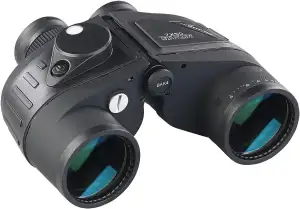Zavarius Feldstecher: Marine-Fernglas FG-500.bM, 7 x 50, mit Kompass & Entfernun