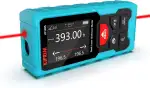 Kiprim 120m Bilaterale Laser Entfernungsmesser Elektronische Wasserwaage, Präzise Messungen und P...