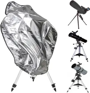 MRWiZMS Teleskop Abdeckung 420D Outdoor Teleskop Abdeckung, Schutzabdeckung für 