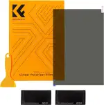 K&F Concept Polarisationsfolie 1 Stück 300 * 200 * 0,21mm linear 90 Grad polfilter Folie