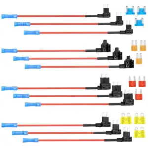 Stromdieb Kfz Sicherung 12 Stück 4 Typen Standard Mini Micro Micro2 Stecksicheru