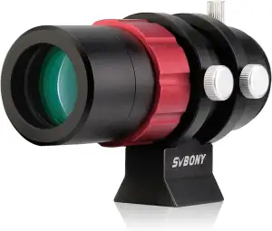 Svbony SV165 Sucherfernrohr 30mm Mini Sucher Teleskop Leitrohr mit Helix Fokussierer F4 120mm Lei...