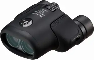 Pentax Papilio III Fernglas, 6,5 x 21, wetterfest, Schwarz, Fokus 50 cm, spritzw