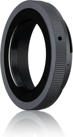 Bresser T2 Ring (geeignet für Canon EOS, zum Anschluss an einer Spiegelreflexkamera)