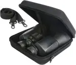 Khanka Hart Tasche Schutzhülle für Olympus Trooper/für BRIGENIUS/für SkyGenius 10 x 50 DPS-I Fernglas Binocular Ferngläser Etui Case.(Nur Tasche)
