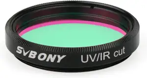 Svbony 1,25" Teleskopfilter, UV/IR-Sperrfilter Verbesserung der Bildkontrastklarheit, Luminanzfil...