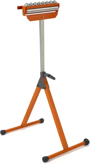 BORA Portamate PM-5093 Rollenständer 3-in-1 – höhenverstellbar 68–110 cm, polierte Stahlrolle 28,...