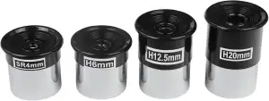 Seben 4X Okular Set SR4mm + H6mm + H12,5mm + H20mm 1,25" OS1