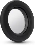JJC Soft Silikon Okular mit optischem Glas für Nikon D800 D800E D810 D810A D850 D700 D500 Df D5 D4S D4 D3S D3 D2Xs D2X D2Hs D2H F6 Ersetzt Nikon DK-17 Runde Augenmuschel