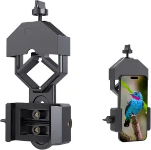 Gosky Universal Spektiv Handy Halterung, kompatibel mit Ferngläsern, Monokular-S