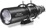 Astromania Verbessertes Führungsrohr, 70 mm FMC mit doppeltem spiralförmigen Fokussierer, Deluxe-Finder-Leitungs-Set, kompatibel mit 1,25-Zoll-Okular für Astronomie-Teleskop und automatische