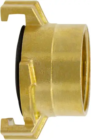 VARIOSAN Schnellkupplung Innengewinde 12289, 1 1/4" IG, Messing blank, System Ge