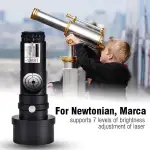 POFET Telescope Collimator 1,25 '' Metallkollimationsokular mit 2 "Adapter 7 Bright Levels Collim...