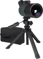 Svbony SV41Pro Mak Spektiv, 28-84X80 FMC Dual Speed Fokus für Sportschützen, Kompatibel mit SC001, Wasserdichtes Spektive mit Stativ für Vogelbeobachtung Mond Astronomische Beobachtung, Stargazing