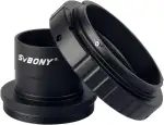 Svbony Teleskop Kamera Adapter, T-Adapter und T2 Adapter 1,25", Aluminium T-Ring Adapter Kompatibel mit Canon EOS Rebel SLR DSLR