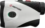 REDTIGER Laser Entfernungsmesser, 7X Vergrößerung, 1200Y Golf Entfernungsmesser mit Slope, Wiederaufladbar Rangefinder mit Magnetstreifen, Flag-Lock und Vibration, ± 0,5m Genauigkeit